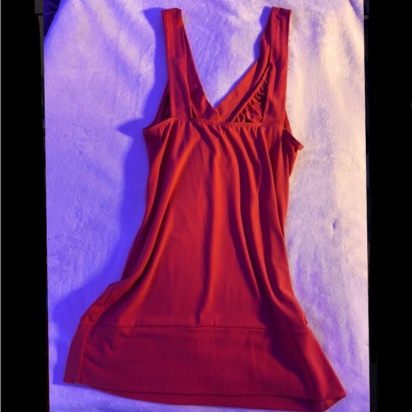 Small red cute dress/medium red tank top shirt - Picture 2 of 2